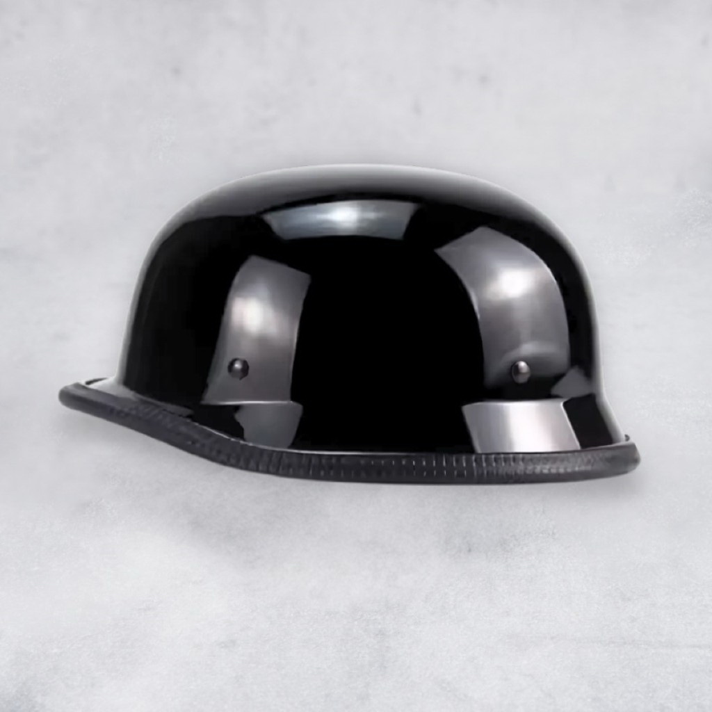 หมวกกันน็อคครึ่งใบ สไตล์ญี่ปุ่น : Motocycle Half Cap Helmet สำหรับผู้ขับขี่รถจักรยานยนต์ทุกรุ่น